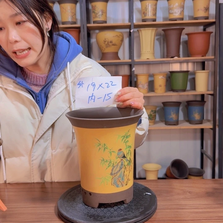 紫砂花盆紫砂花盆精品花盆