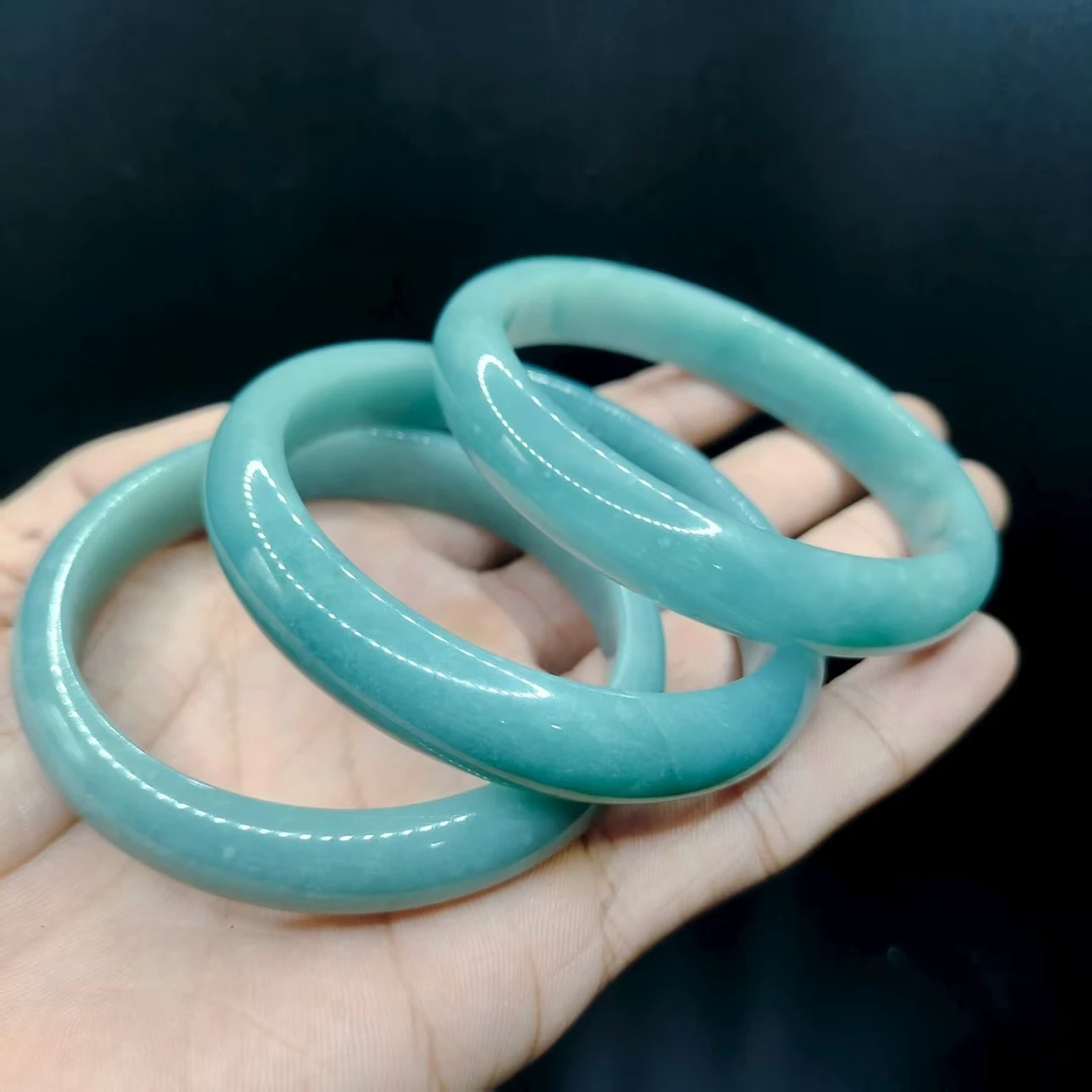 【康康严选】翡翠宽条手镯GL【多样性发其一】圈口52-66mm