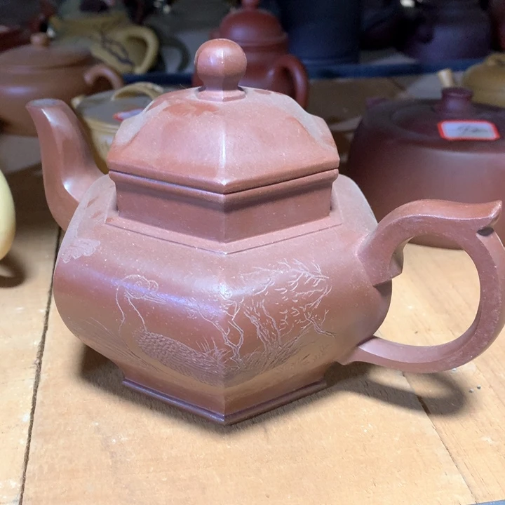 紫砂茶壶原矿手工1484