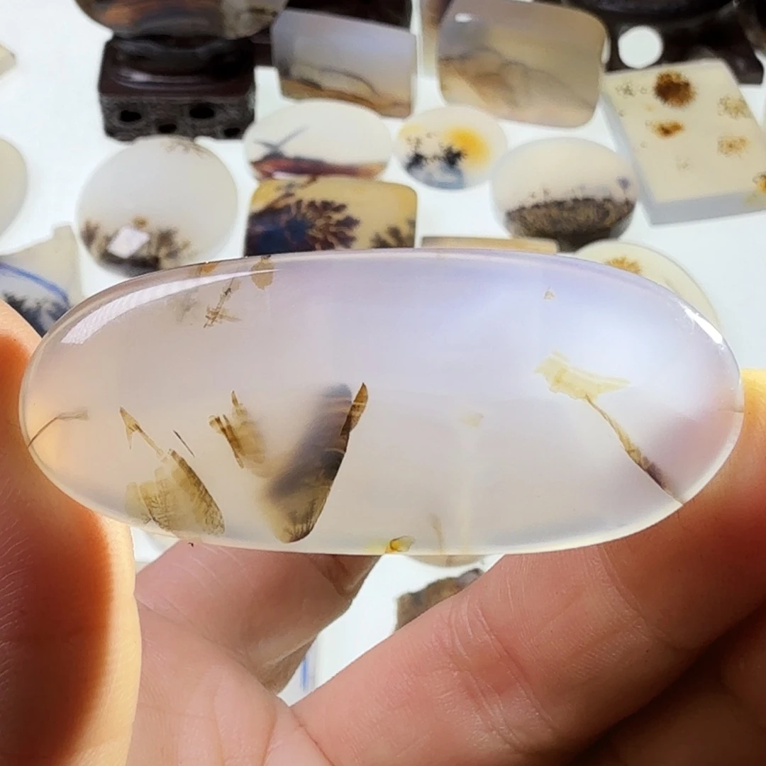 玛瑙/玉髓未镶嵌珠宝半成品