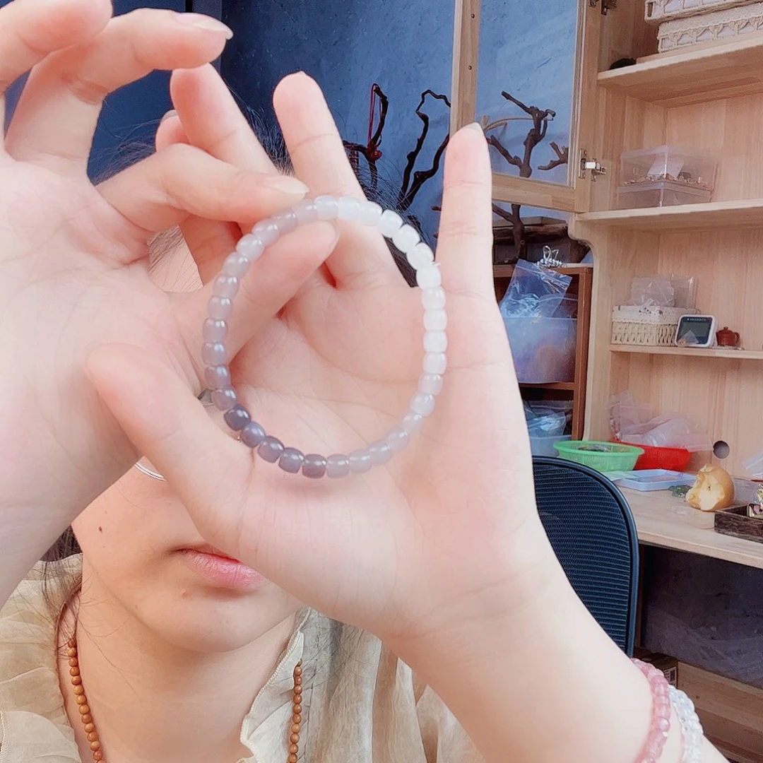 手链未镶嵌和田玉（糖玉）