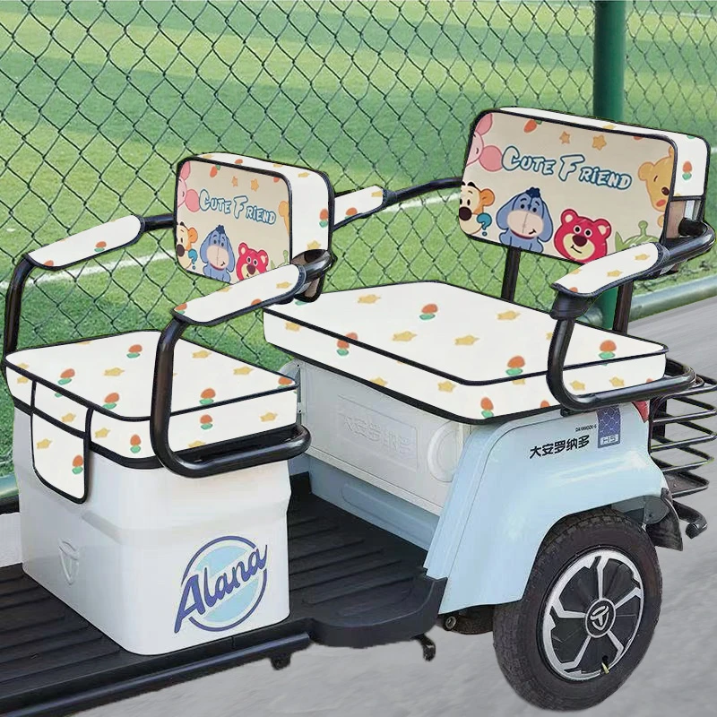 雅迪金彭大安小鸟新日电动三轮车座套四季通用舒适透气坐垫套