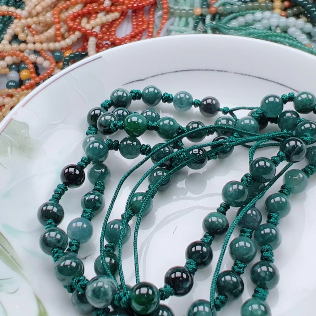 未镶嵌手链翡翠翡翠