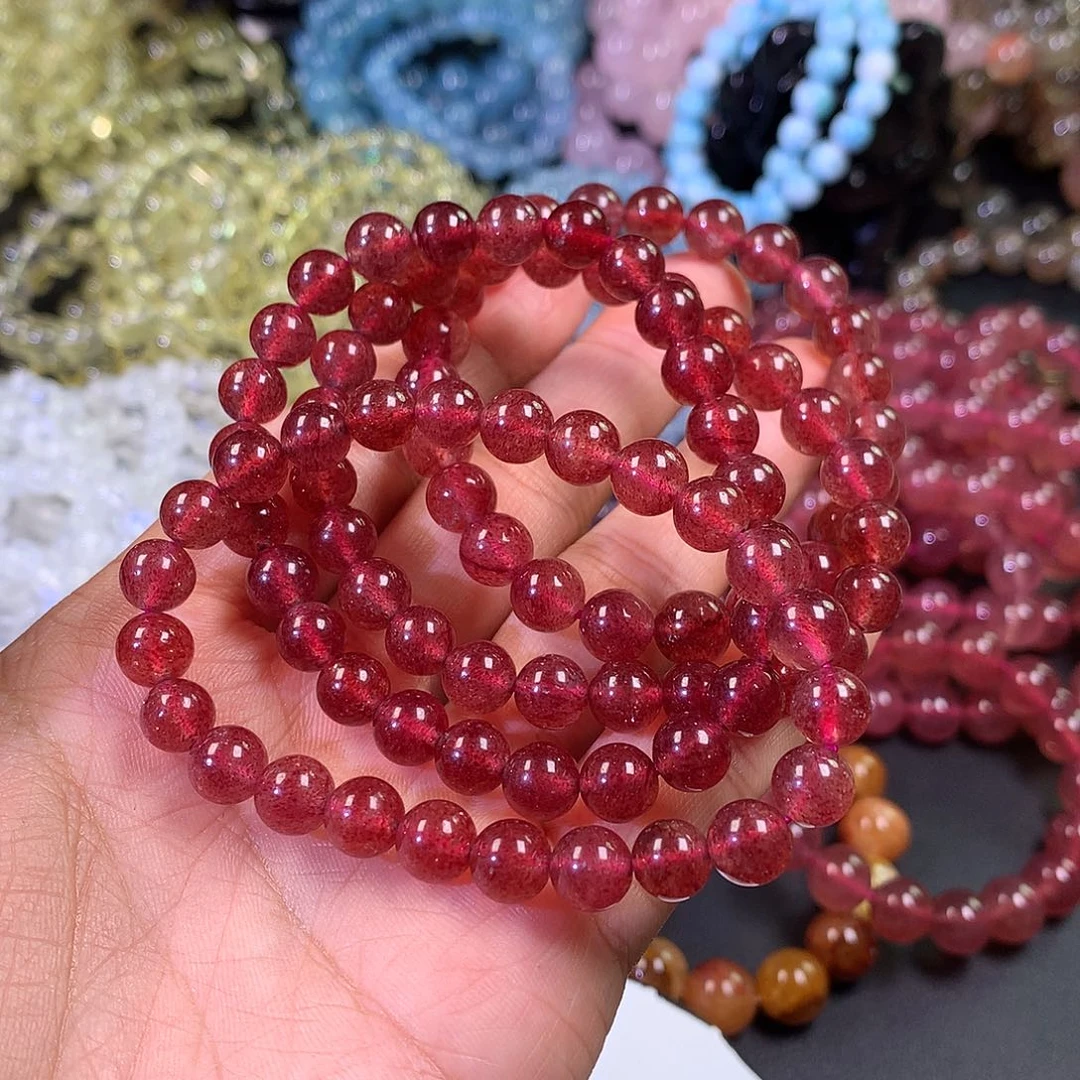 水晶手链未镶嵌天然