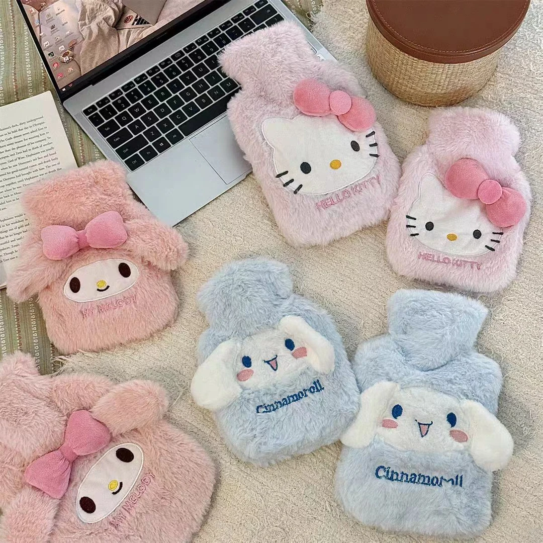 可爱卡通HelloKitty注水热水袋大号卡通灌水暖水袋暖宝宝敷肚子