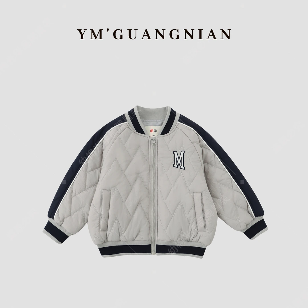 【幼棉优选】冬季男童防寒保暖休闲时尚百搭重工外套322969