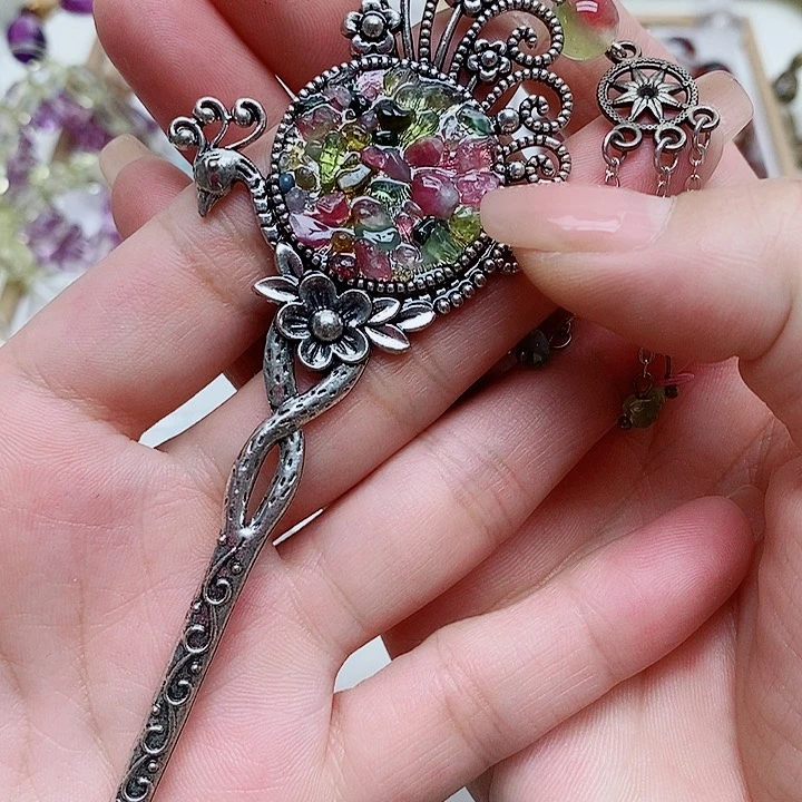 未镶嵌颈饰水晶水晶6