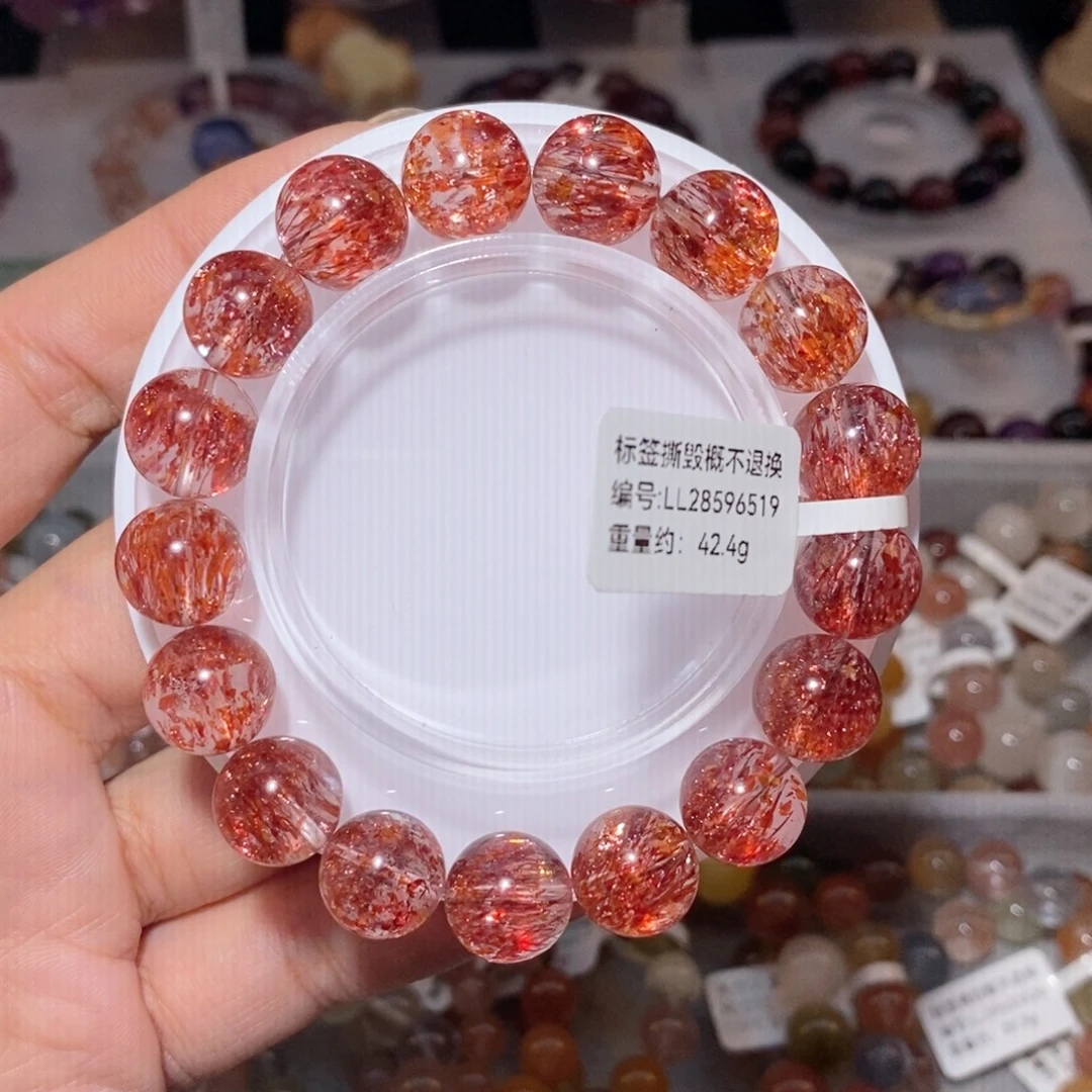 未镶嵌手链水晶金草莓手链12