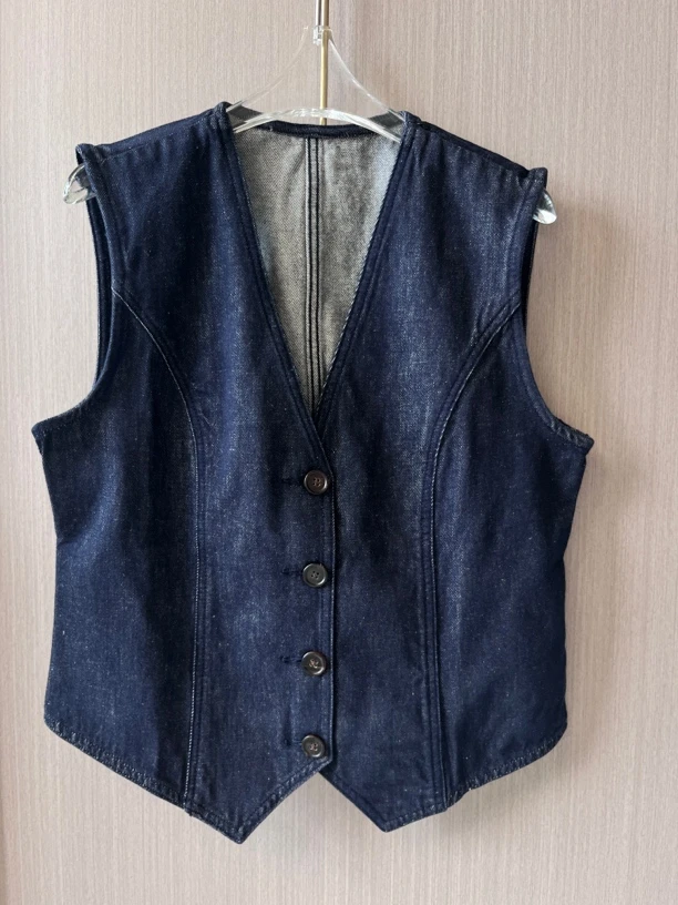 Tsuen荃壹“随花迁徙”帅气个性腰带高腰休闲阔腿牛仔裤