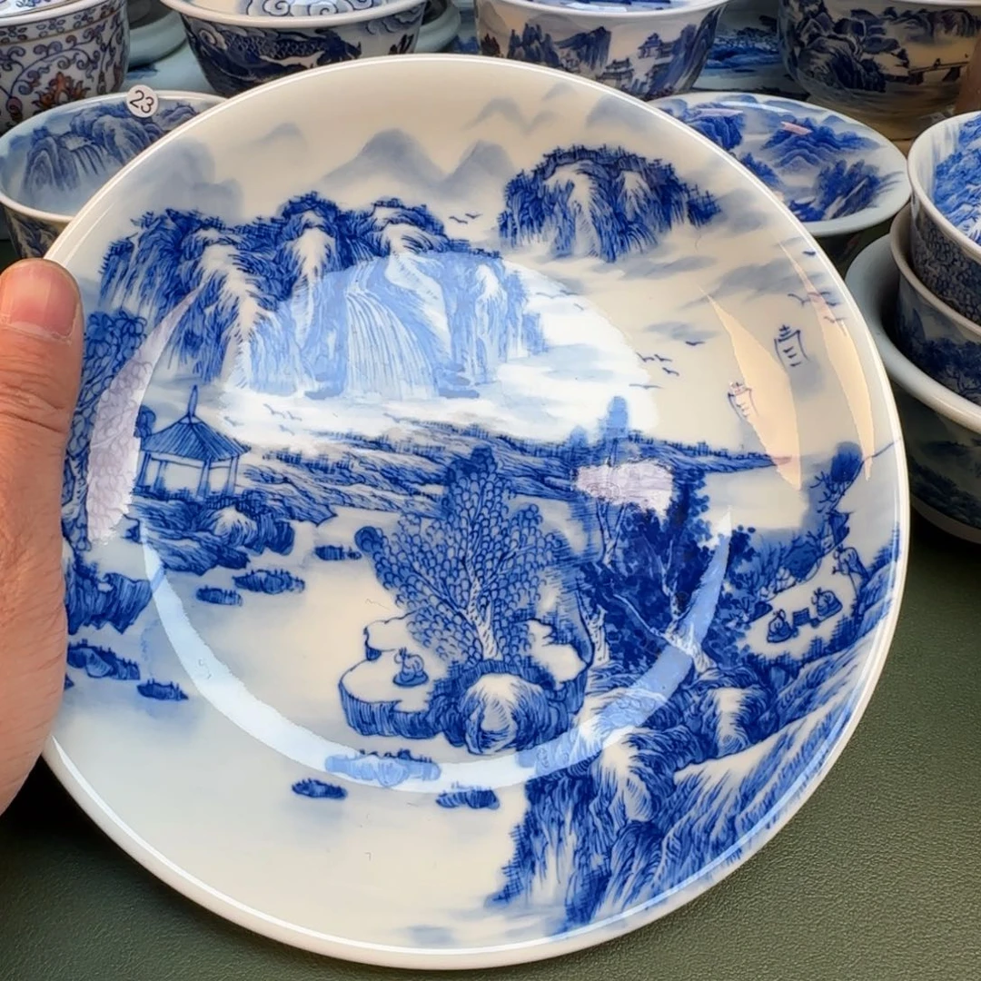 纯手工纯手绘茶具石头39