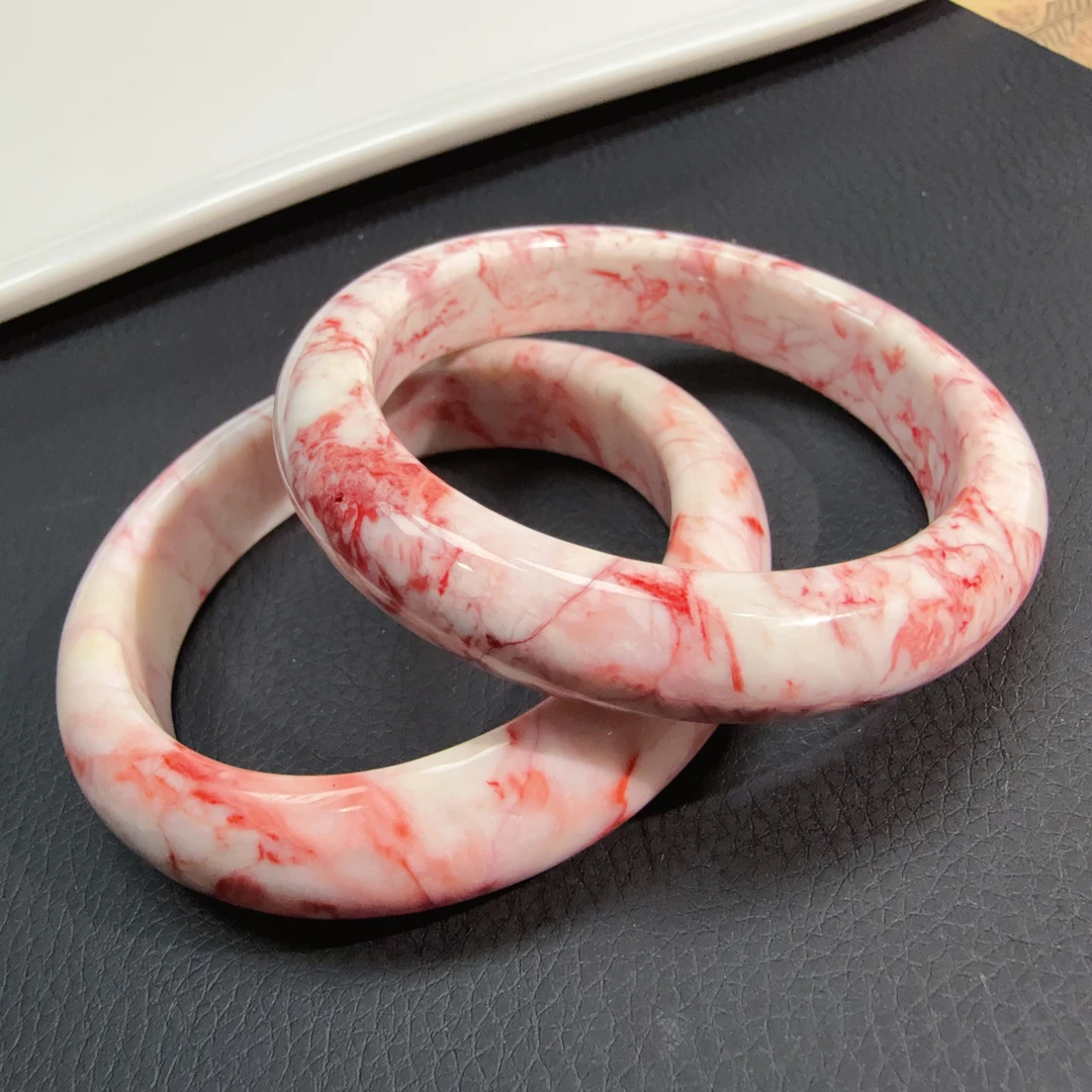 天然辰砂【朱砂 镯子】57+