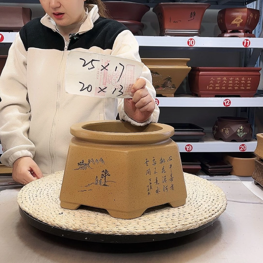 花盆紫砂紫砂花盆