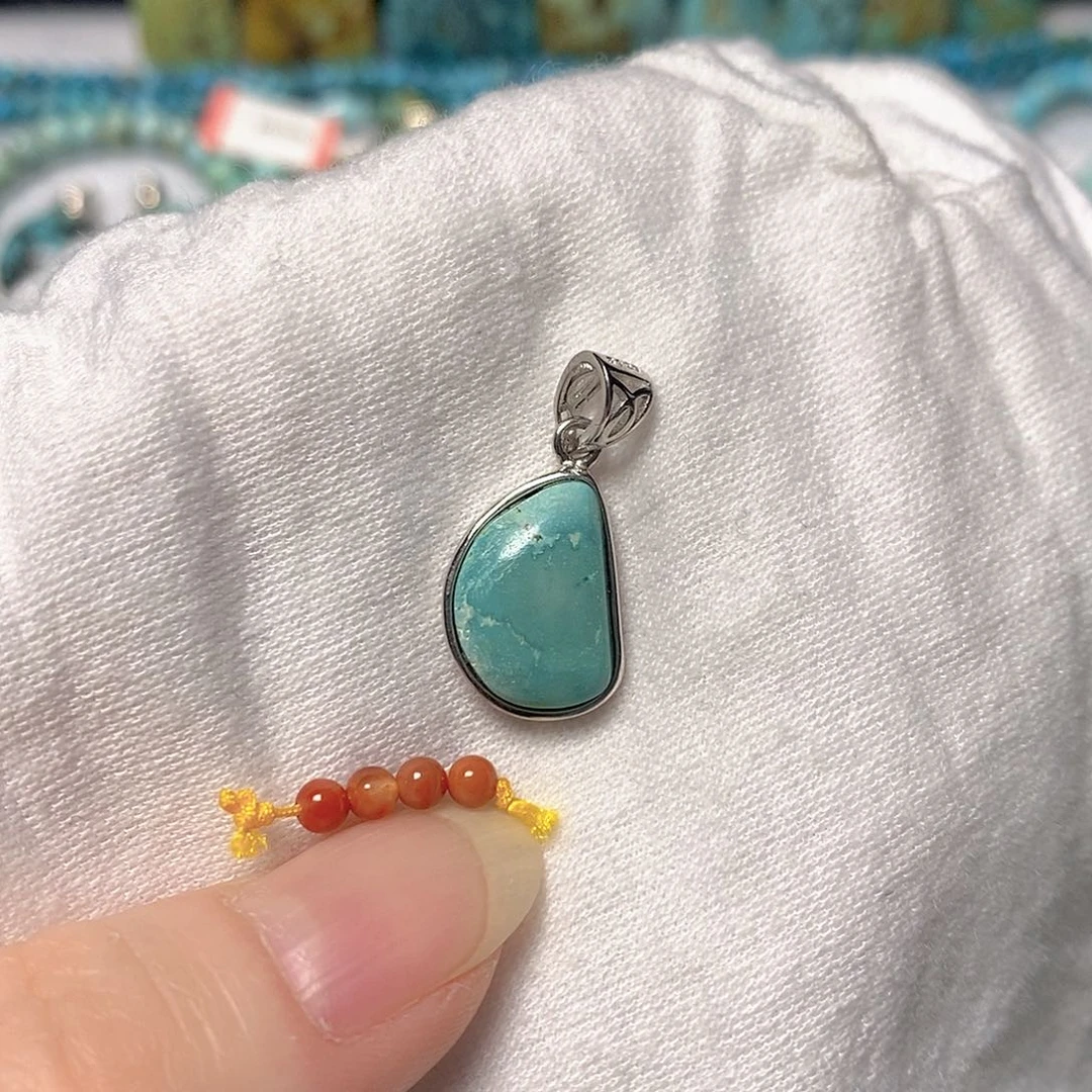 南红玛瑙银S925镶嵌珠宝奇石