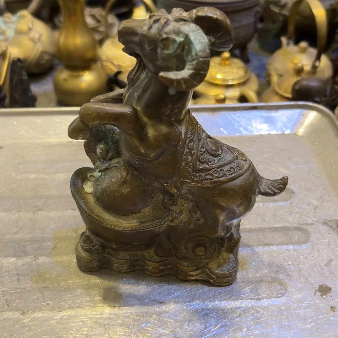 黄铜摆件，文房摆件工艺品