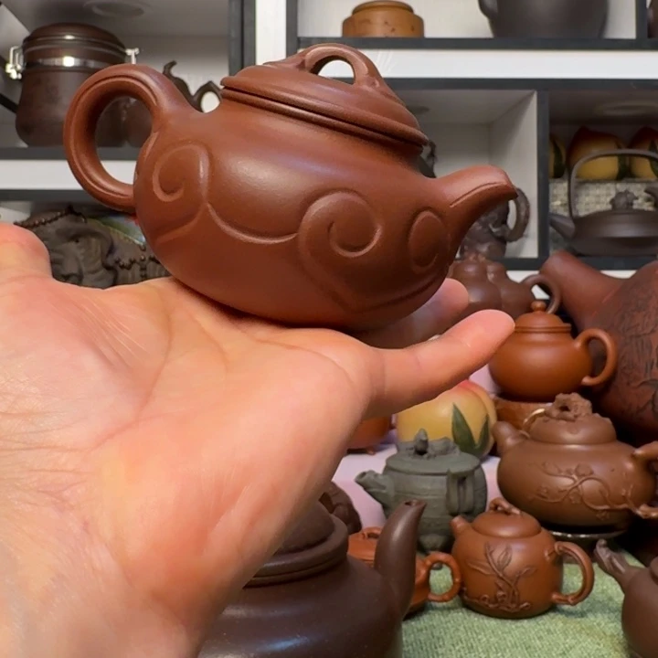 铿***炼紫砂茶壶宜兴紫砂工艺美术