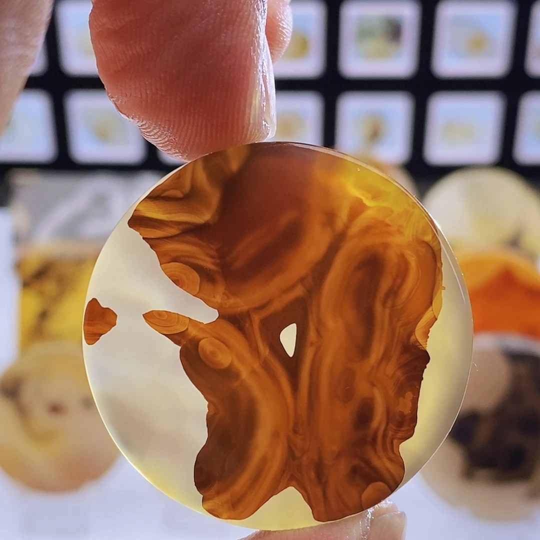 玛瑙/玉髓未镶嵌吊坠(不含链)220