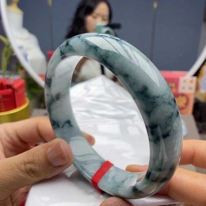 翡翠手镯未镶嵌手镯160-58