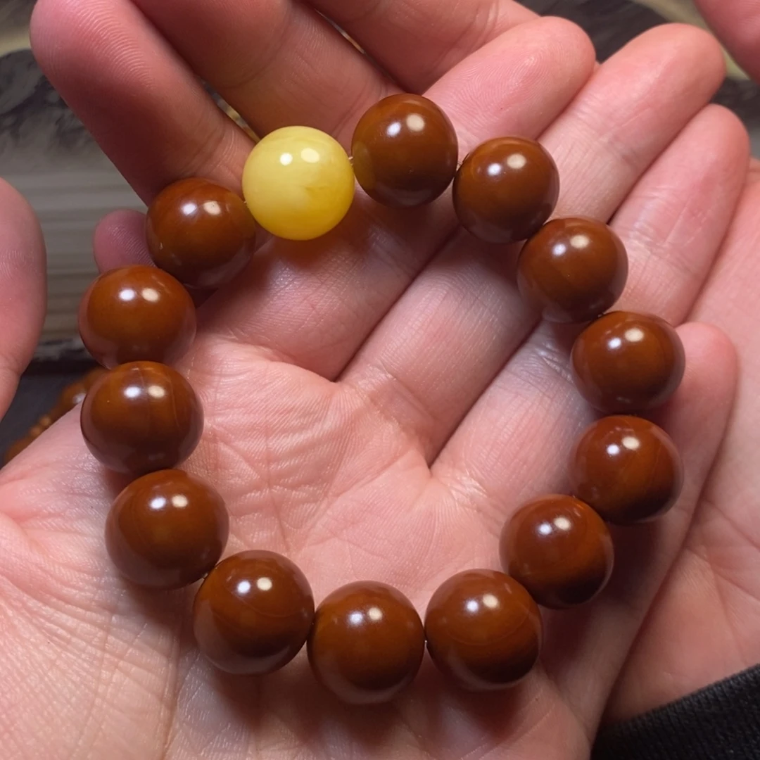 橄榄核手串/手链正圆1.6光珠手串1条