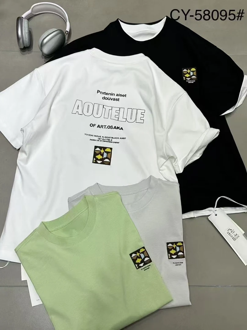 58095男士潮流休闲T恤夏季