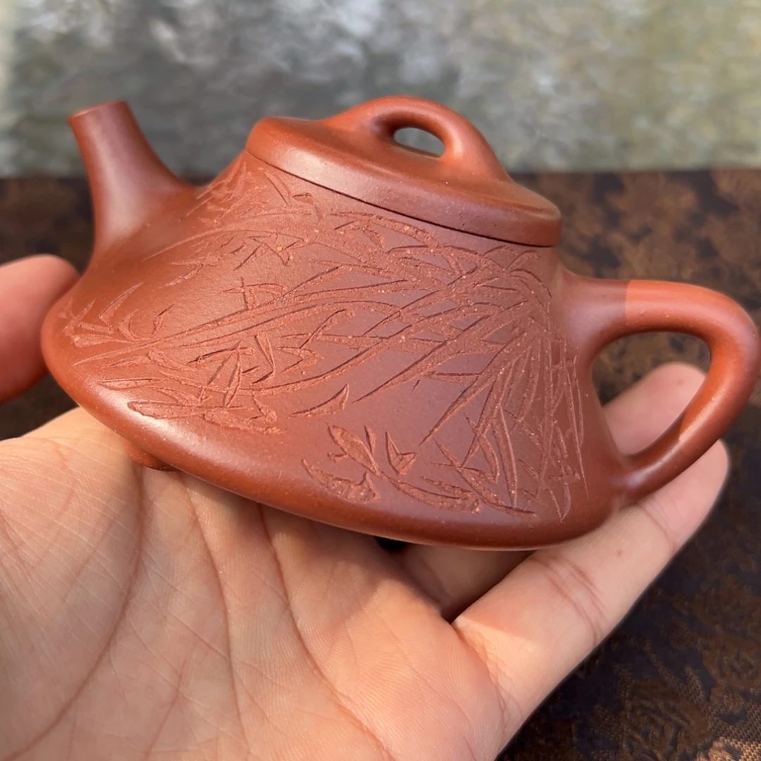 M***x茶壶紫砂底槽青趣瓢