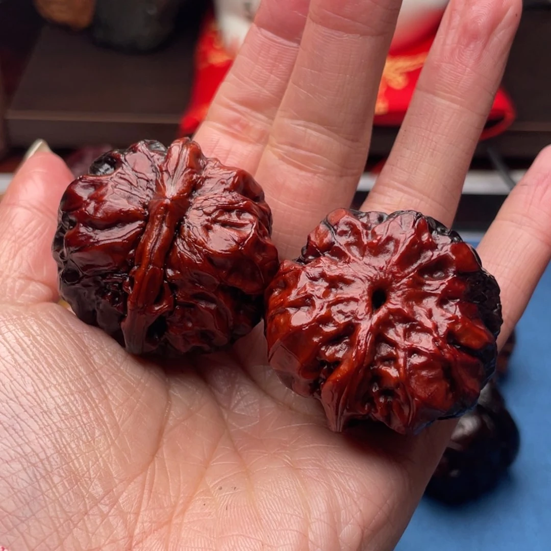 吊坠文玩核桃一帆风顺