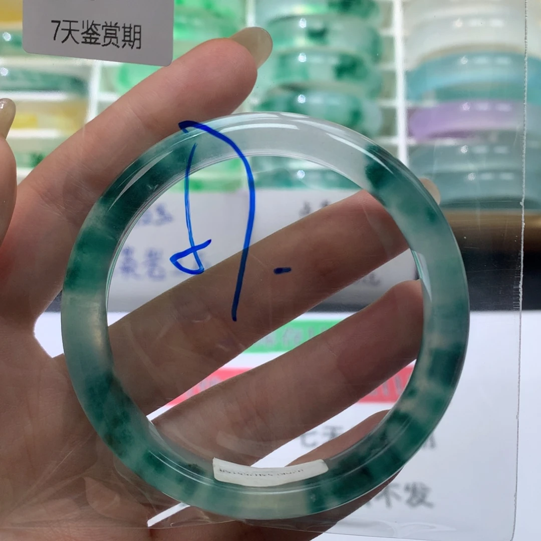 石英质玉未镶嵌手镯文玩珠宝手镯莉莉31