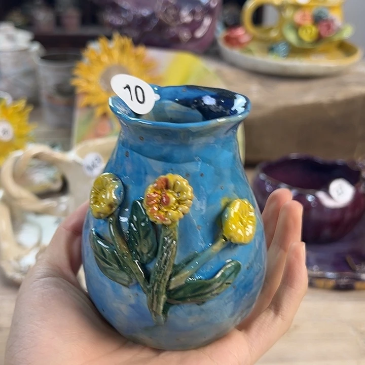 盘懿树日式手捏餐具茶具