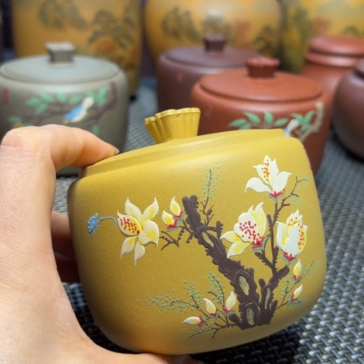 紫砂茶叶罐中高端紫砂茶叶罐