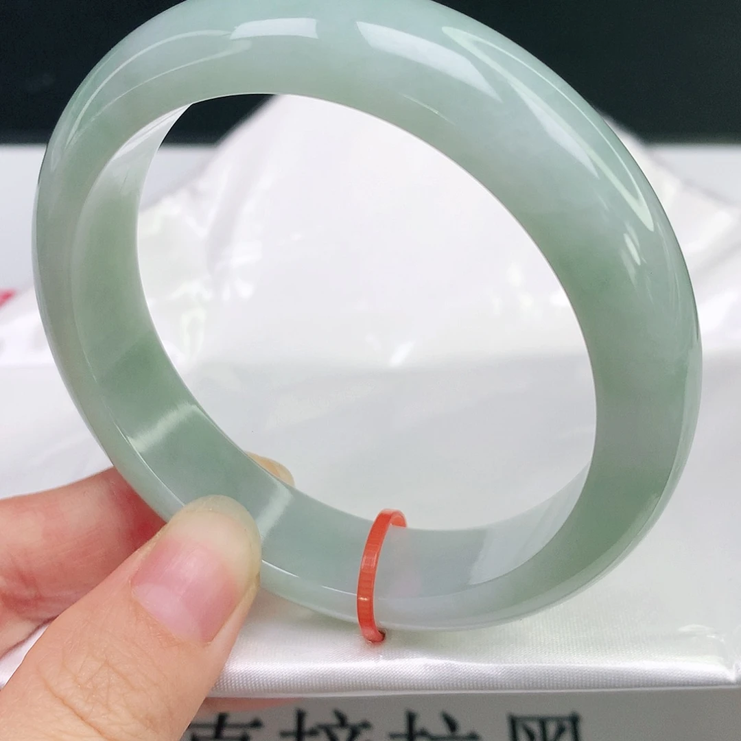 翡翠手镯未镶嵌缅甸天然翡翠A货手镯060