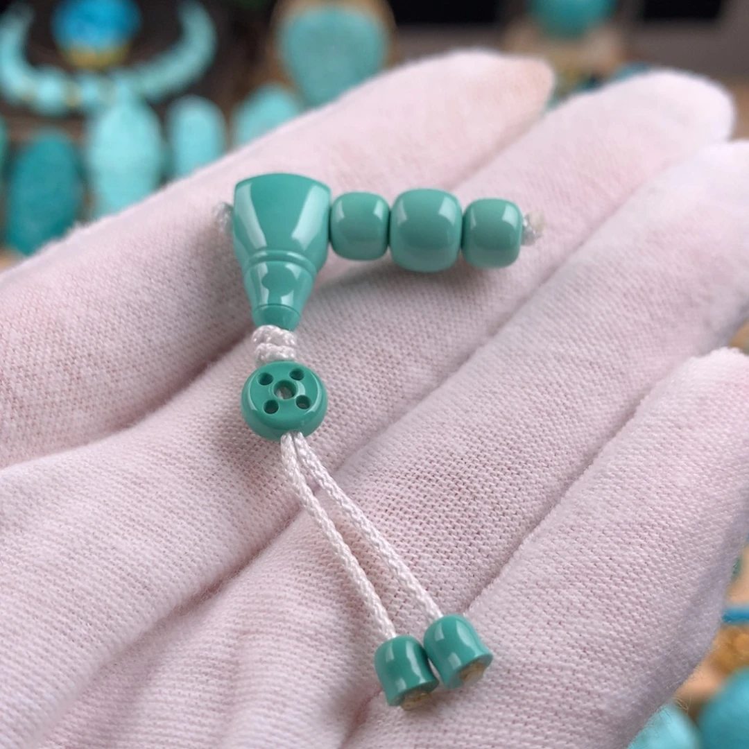 绿松石未镶嵌三通套装卡9