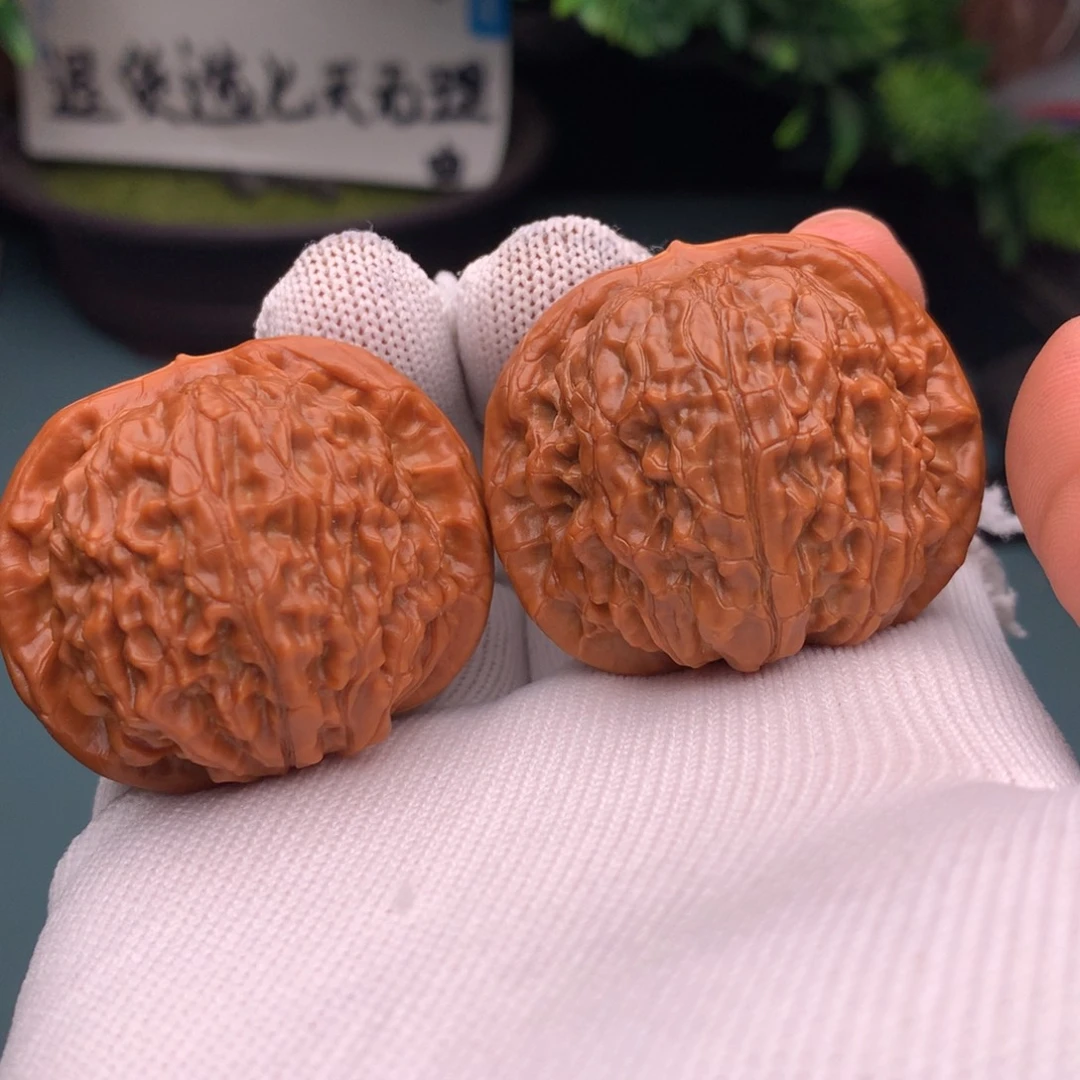 文玩核桃把件幸***乐金麒麟31