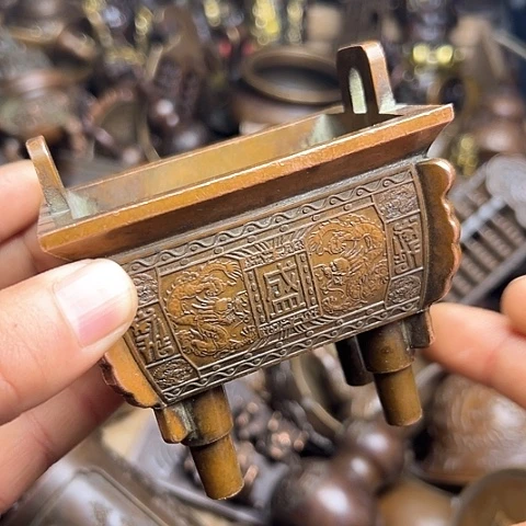 铜制工艺把玩摆件