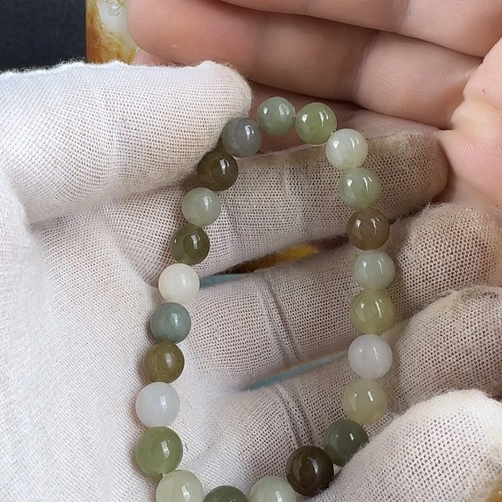 和田玉未镶嵌挂件种****豆