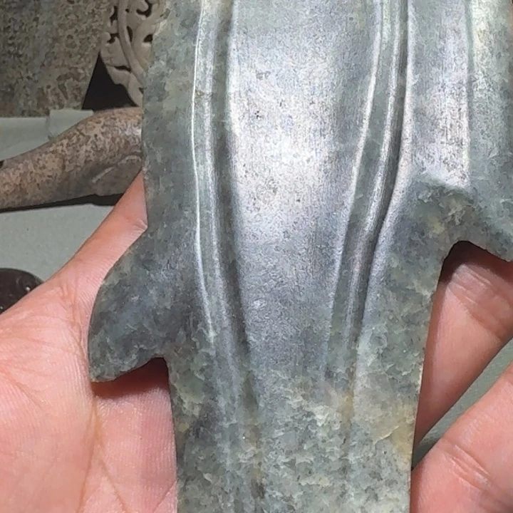 依***古和田玉（糖玉）未镶嵌挂件