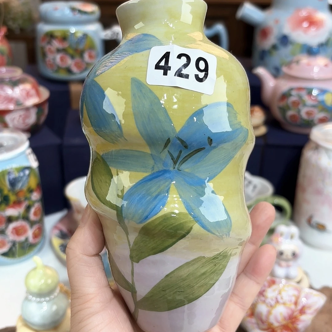 景德镇手绘高温釉下彩陶瓷茶具