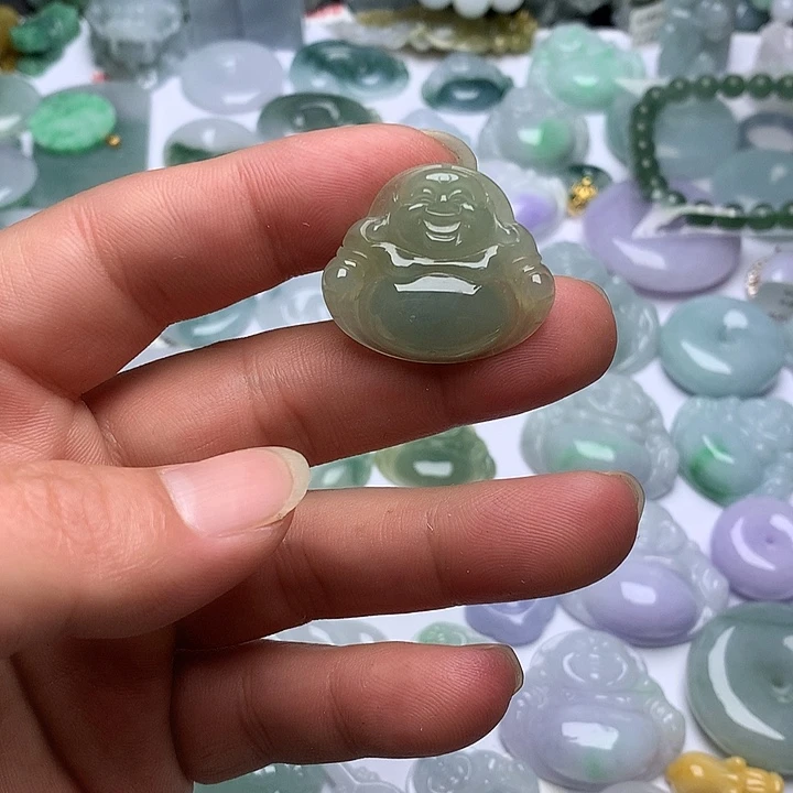 翡翠未镶嵌颈饰天然翡翠