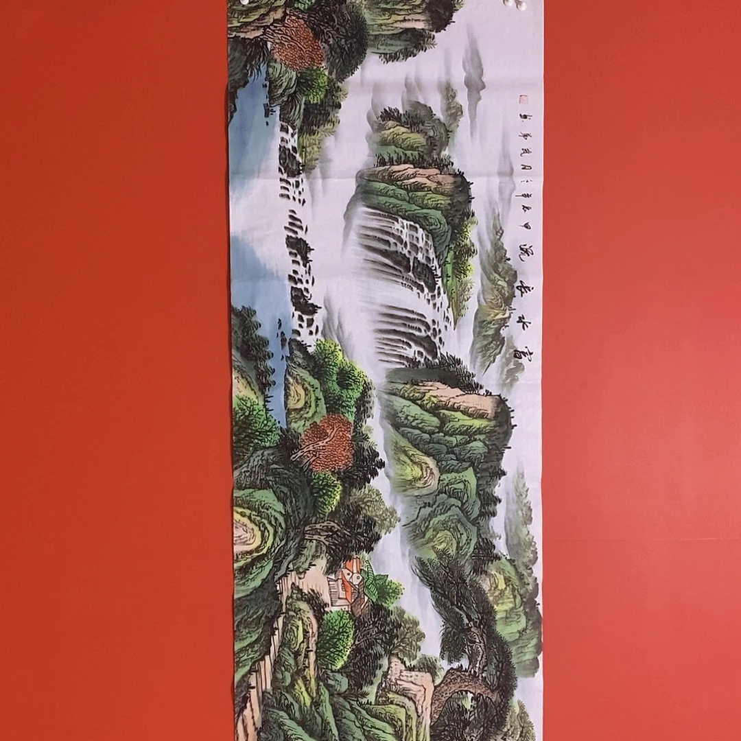 国画山水花鸟国画作品