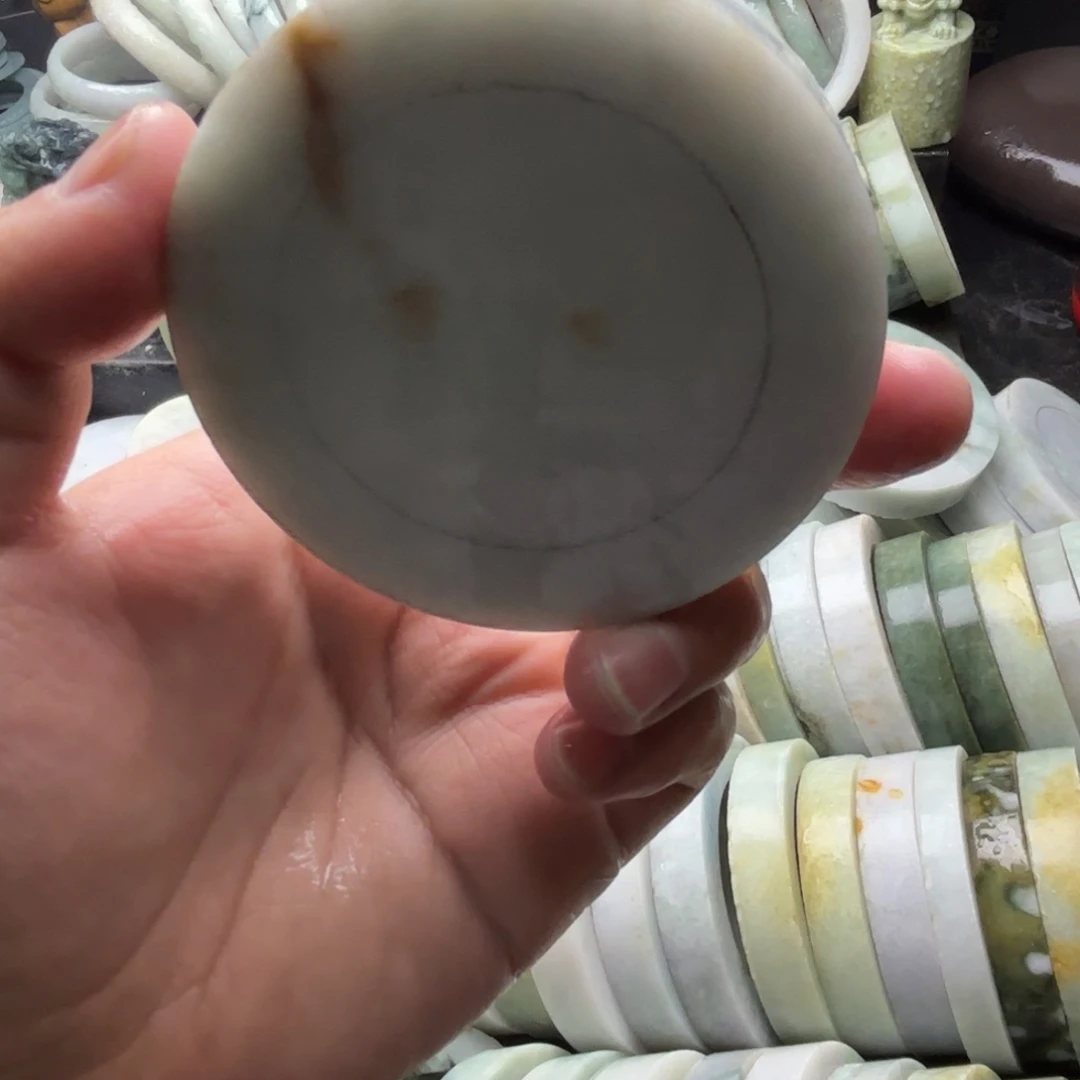 l***喵定制翡翠未镶嵌翡翠手镯定制