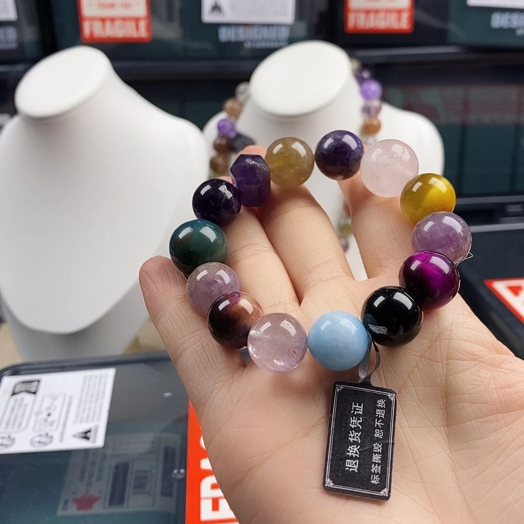 银S925镶嵌水晶手链