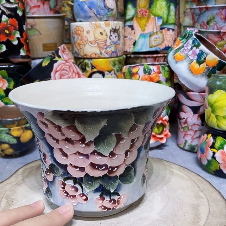 景德镇艺术手绘作品