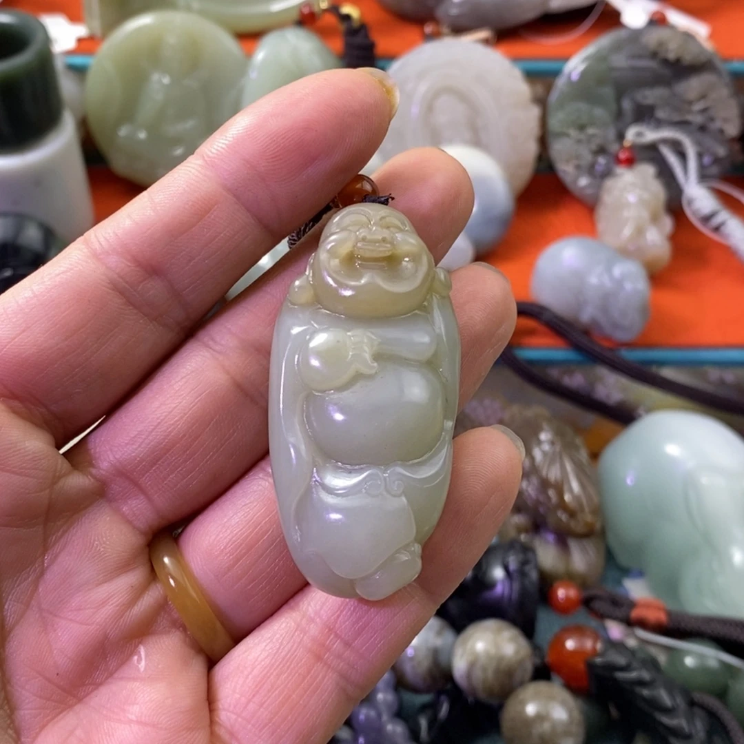 瑞***语和田玉未镶嵌手链