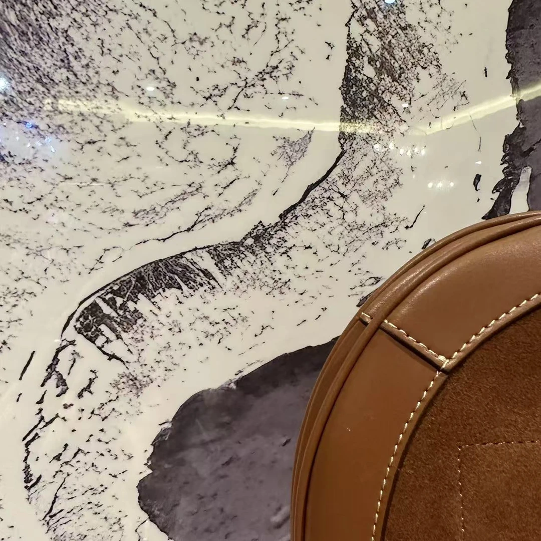 「奶霜焦糖」小号半圆腋下包