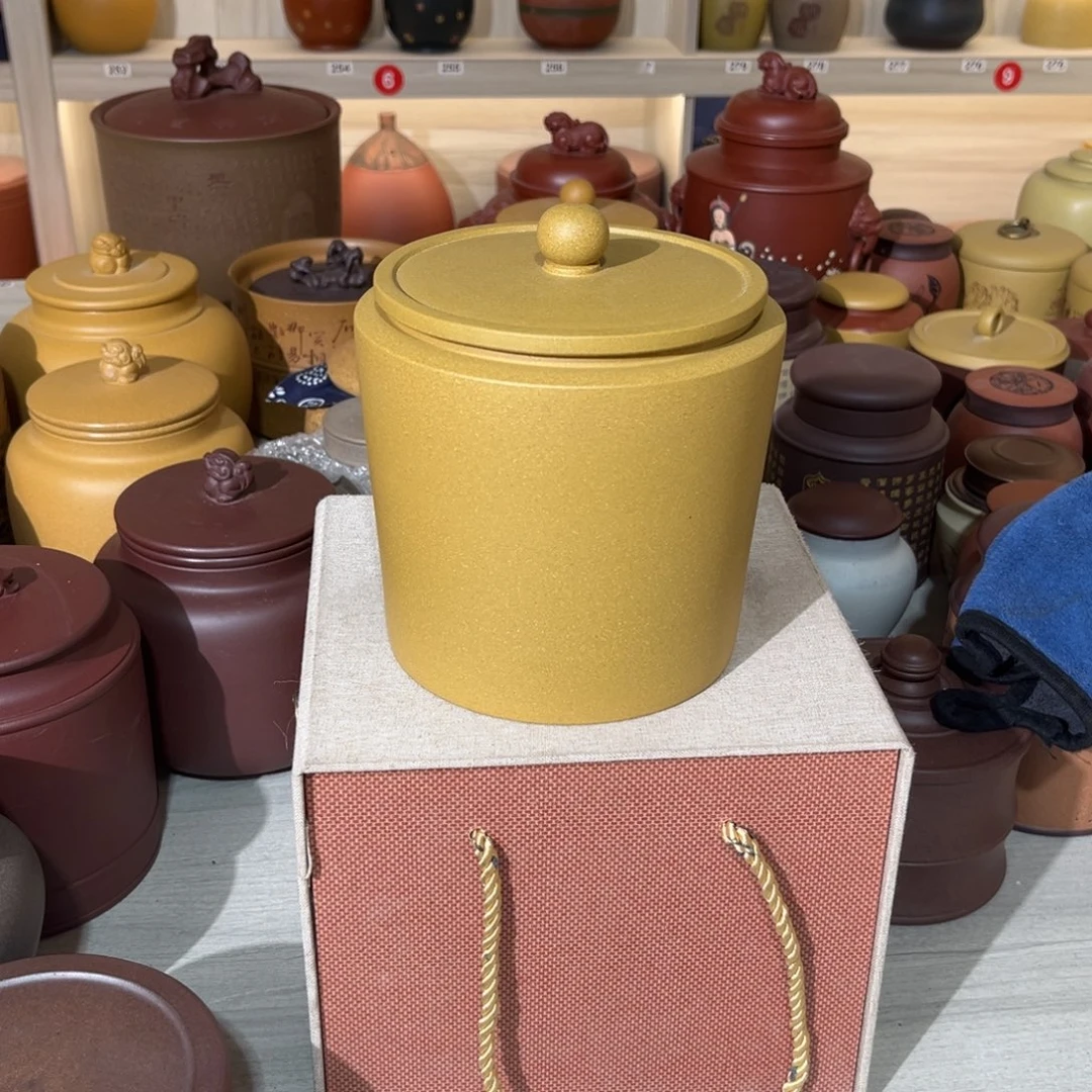 紫砂茶叶罐紫砂罐