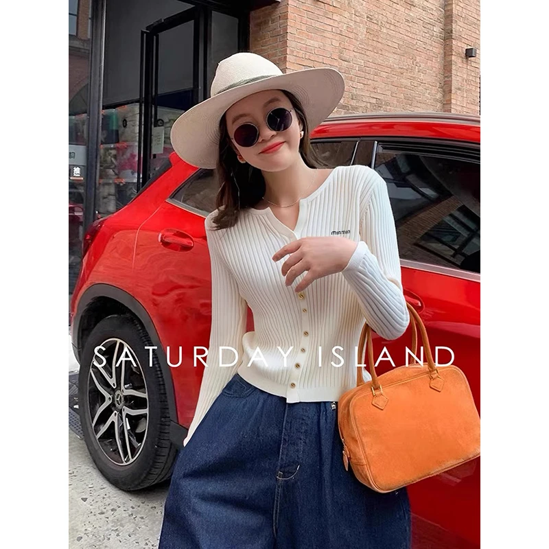 【燕麦杏】3534超柔软高品质圆领针织毛衣