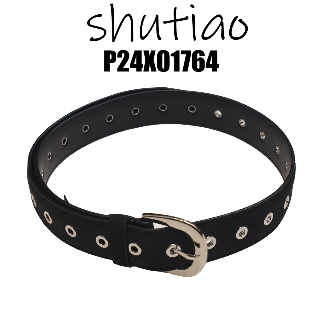 【SHUTIAO】2025夏季：新款小众设计款皮带P24X01764