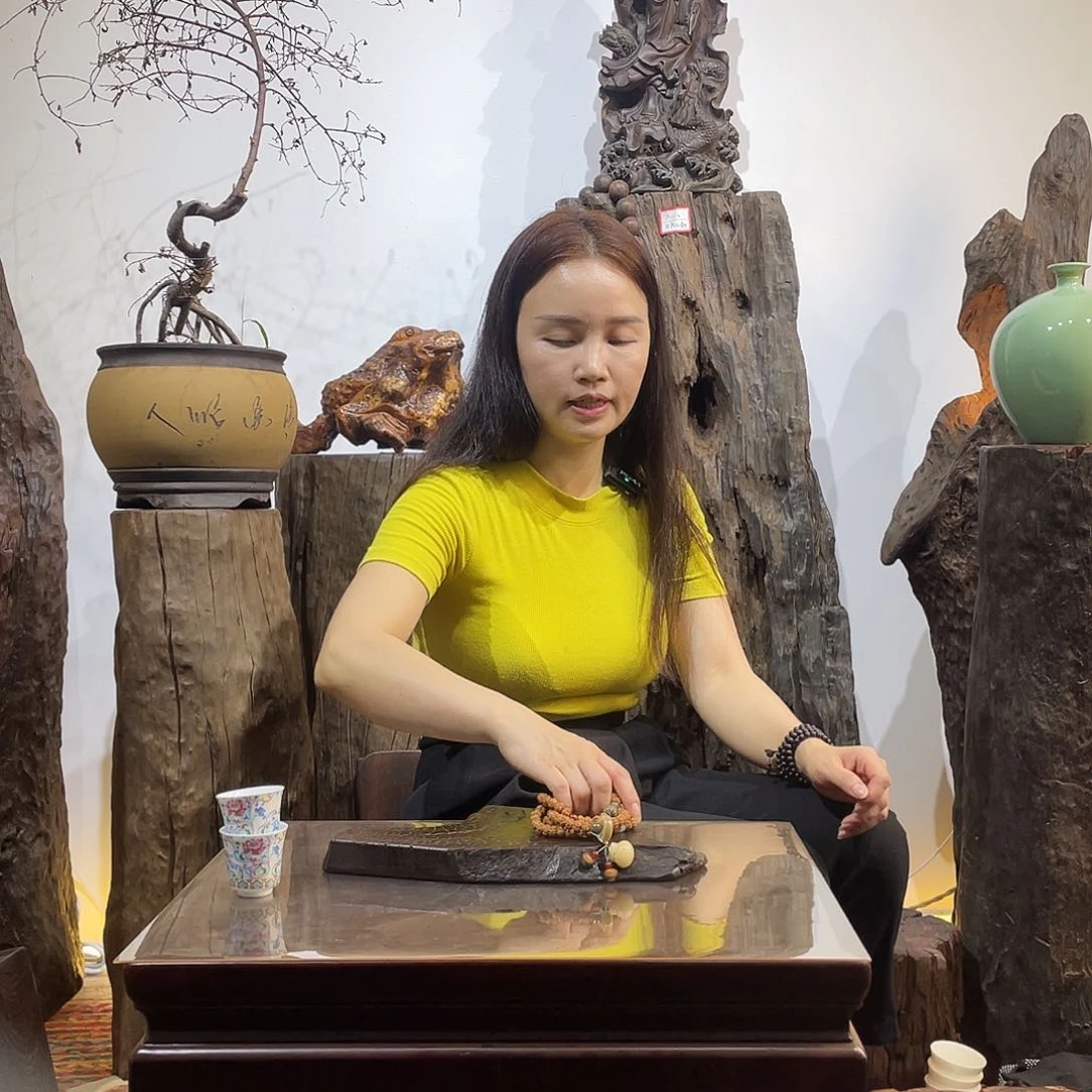 久福乌木干泡茶台