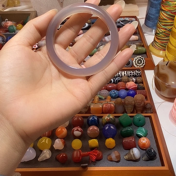 ****爱玛瑙/玉髓合金珠宝半成品