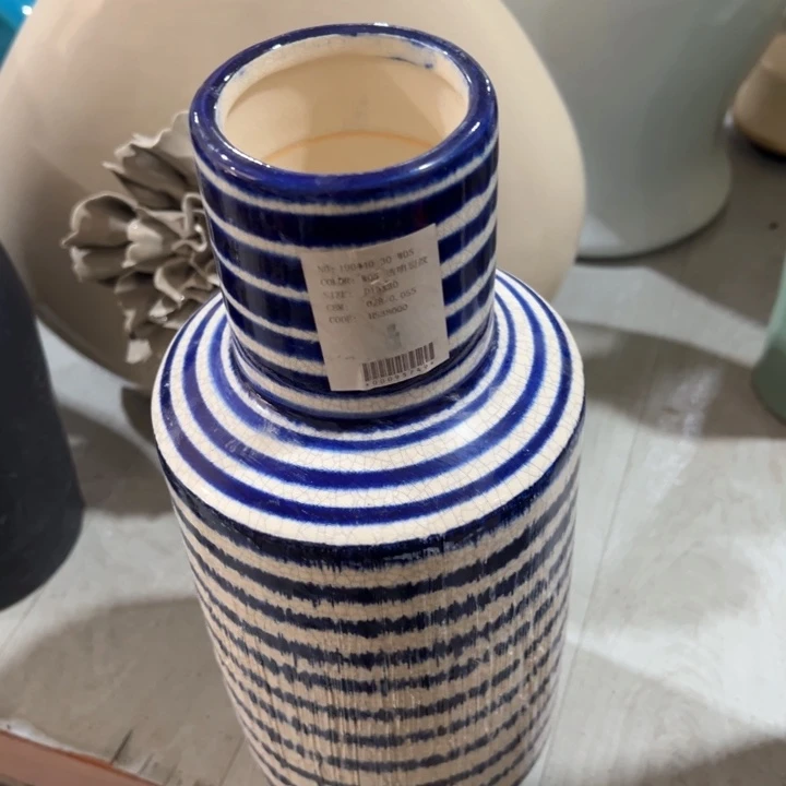 陶瓷花瓶摆件外贸出口微瑕捡漏