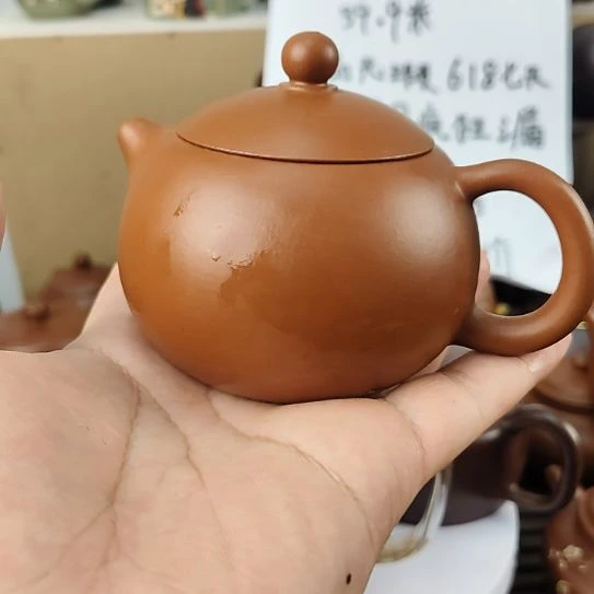 茶壶绿泥可以看见