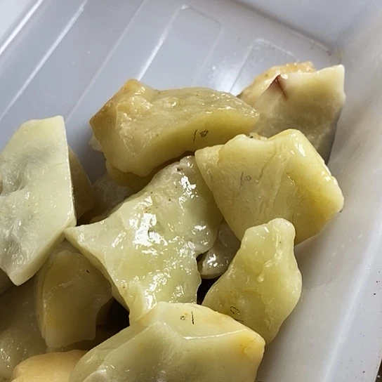 寿山石我****寿山品种石原石毛料